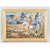 Image 2 : European XX Oil on Board Signed J. Wright