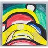 Image 2 : American Modernist Oil on Canvas Signed Illegibly