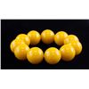 Image 1 : Chinese Amber Yellow Bracelet