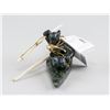 Image 3 : Inuit Stone Carved Man in Kayak Signed Ricky Jaw