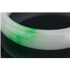 Image 2 : Chinese Green & White Jadeite Bangle