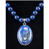 Image 1 : Chinese Lapis Pendant and Necklace