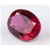 Image 2 : 6.15ct Oval Cut Blood Red Ruby Gemstone AGSL