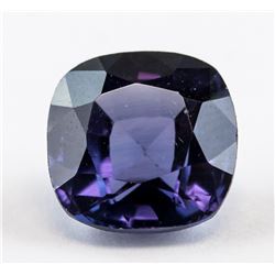 6.05ct Cushion Cut Purple Sapphire Gemstone AGSL