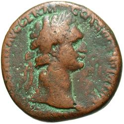 Domitian 18th-19th Century Cast AE Sestertius