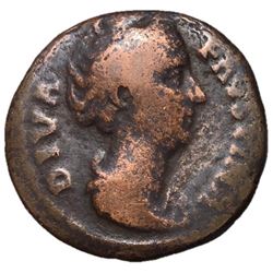 Faustina Sr. 141 AD As with Aeternitas Pius
