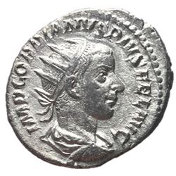 Gordian III 238-244 AD Silver Antoninianus Laetiti