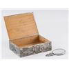 Image 2 : European Silver Jewelry Box and Mirror
