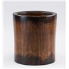 Image 1 : Chinese Wood Carved Brush Pot