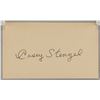 Image 2 : Casey Stengel Autographed Postcard JSA (GPC)