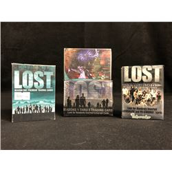 LOST TRADING CARDS LOT (HOBBY BOXES)