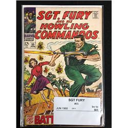 SGT. FURY & HIS HOWLING COMMANDOS #55 (MARVEL COMICS) 1968