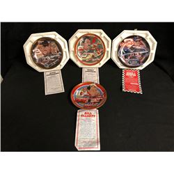 NASCAR COLLECTOR PLATES LOT w/ COA'S