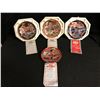 Image 1 : NASCAR COLLECTOR PLATES LOT w/ COA'S