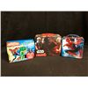 Image 1 : COLLECTIBLE TIN LUNCH BOX LOT (STAR WARS/ SPIDER-MAN)