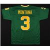 Image 1 : JOE MONTANA SIGNED NOTRE DAME FOOTBALL JERSEY (FROZEN POND COA)