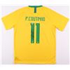 Image 1 : Philippe Coutinho Signed Brazil Jersey (Beckett COA)