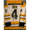 Image 1 : Bobby Orr Signed Bruins Jersey (Global Authentics COA)