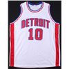 Image 2 : Dennis Rodman Signed Detroit Pistons Jersey  (Beckett COA)