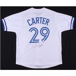 Joe Carter Signed Toronto Blue Jays Jersey (JSA COA)