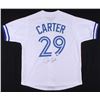 Image 1 : Joe Carter Signed Toronto Blue Jays Jersey (JSA COA)