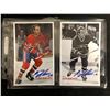 Image 1 : GUY LAFLEUR SIGNED HOCKEY CARDS