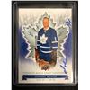 Image 1 : JOHNNY BOWER SIGNED UPPER DECK MAPLE LEAFS CENTENNIAL HOCKEY CARD