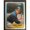 Image 1 : REGGIE JACKSON SIGNED VINTAGE BASEBALL CARD