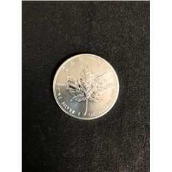 2012 CANADA 1oz .9999 Fine Silver Maple Leaf Coin