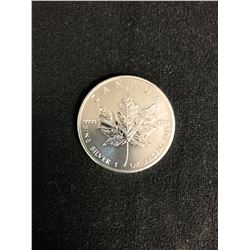 2012 CANADA 1oz .9999 Fine Silver Maple Leaf Coin