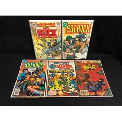 COMIC BOOK LOT (SGT. ROCK, SGT. FURY, WORLD AT WAR)