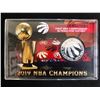 Image 1 : LIMITED EDITION 2019 NBA CHAMPIONS TORONTO RAPTORS SILVER PLATED COIN