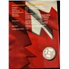 Image 2 : 2005 Brilliant Uncirculated Silver Dollar & Interactive CD-ROM "40th Anniversary Of Canadian Flag"