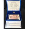 Image 1 : 1996 CANADA'S $2 PROOF COIN & BANK NOTE SET