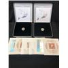 Image 1 : THE OFFICIAL MILLENNIUM KEEPSAKE STAMPS & COIN SET (1999-2000)