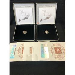 THE OFFICIAL MILLENNIUM KEEPSAKE STAMPS & COIN SET (1999-2000)