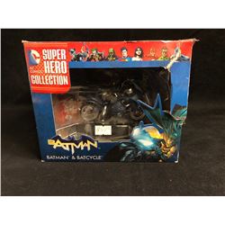 DC COMICS SUPER HERO COLLECTION (BATMAN & BATCYCLE)