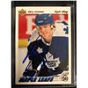 Image 1 : GARY LEEMAN SIGNED 1991-92 UPPER DECK HOCKEY CARD