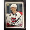 Image 1 : GUY CARBONNEAU SIGNED 1992-93 UPPER DECK HOCKEY CARD