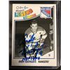 Image 1 : ANDY BATHGATE SIGNED O-PEE-CHEE MARQUEE LEGENDS HOCKEY CARD