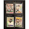 Image 1 : WALTER PAYTON FOOTBALL CARD LOT