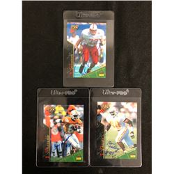 AUTOGRAPHED 1995 DRAFT FOOTBALL CARD LOT