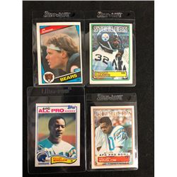 VINTAGE FOOTBALL STARS CARD LOT