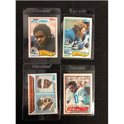 VINTAGE FOOTBALL STARS CARD LOT