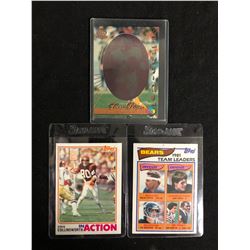 VINTAGE FOOTBALL STARS CARD LOT