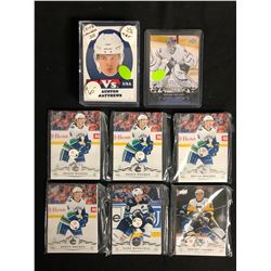 UPPER DECK HOCKEY STARS CARD LOT