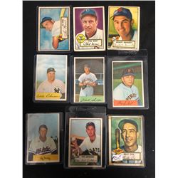 VINTAGE BASEBALL CARD LOT