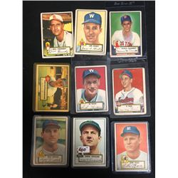 VINTAGE BASEBALL CARD LOT