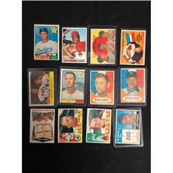 VINTAGE BASEBALL CARD LOT