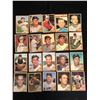 Image 1 : 1962 TOPPS BASEBALL CARD LOT